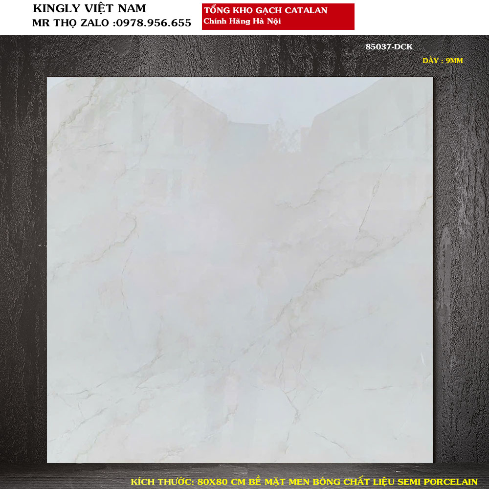 Gạch lát nền Catalan 80x80 cm 85037 Loại 1